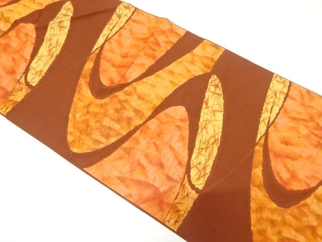 JAPANESE NAGOYA OBI / WOVEN STREAM